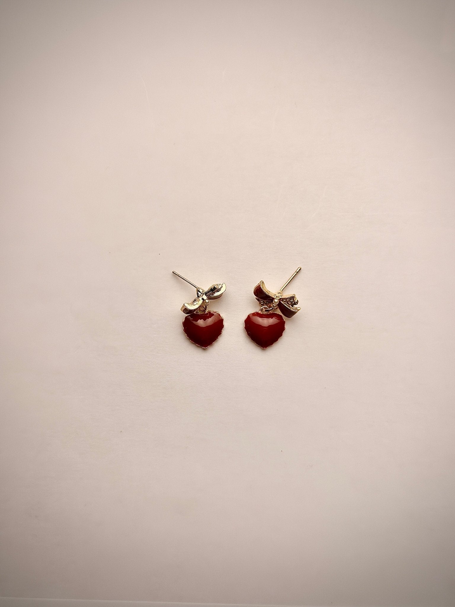 Encrusted Heart Earrings - lake&krewe